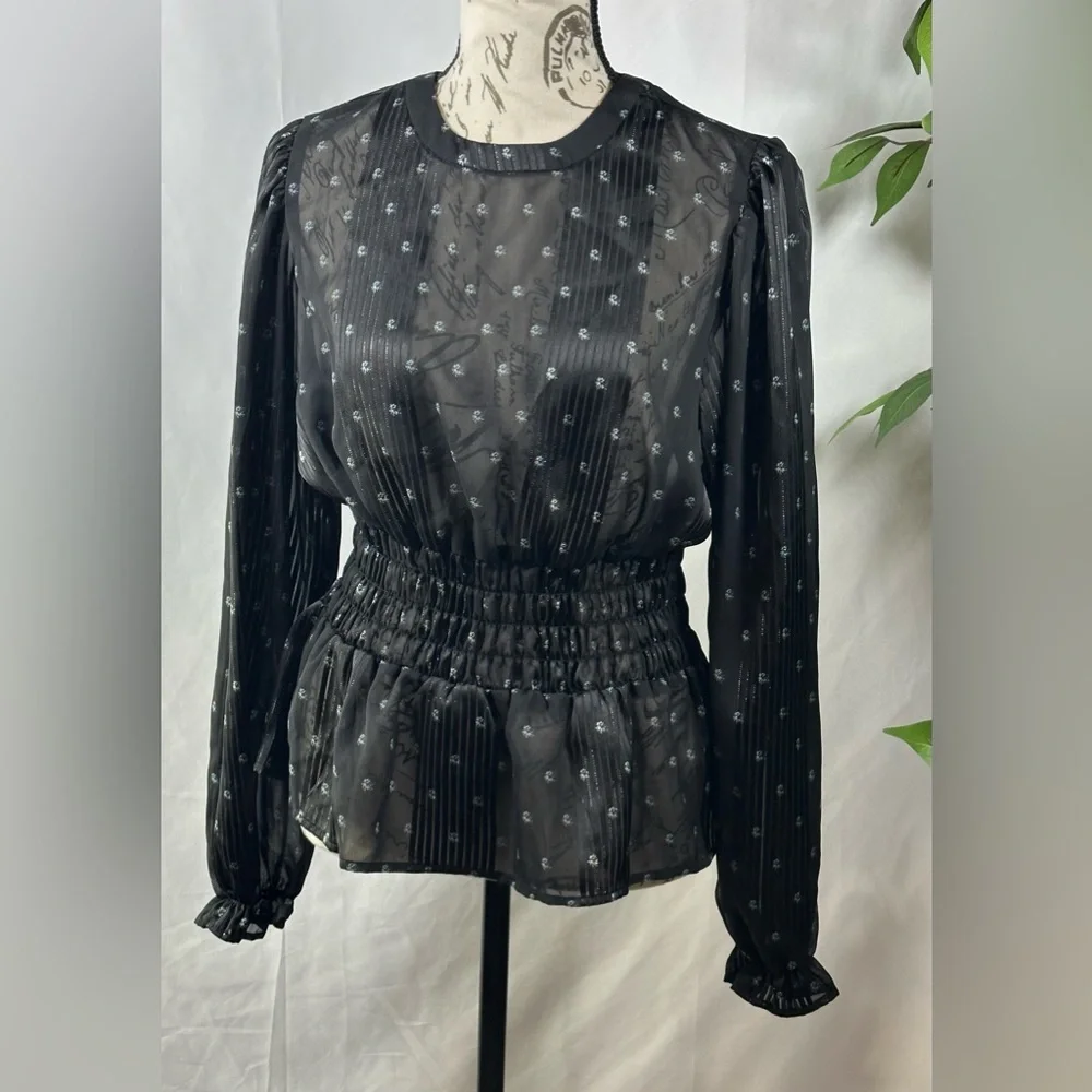 Melrose and Market Black Blouse - Picture 2 of 11